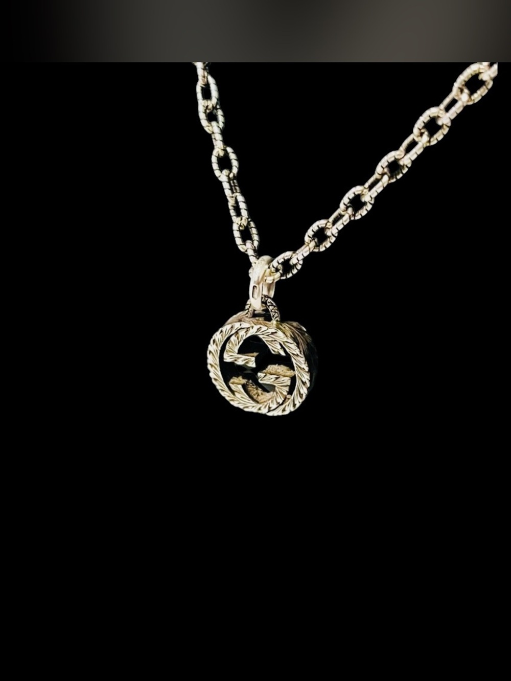 Gucci Interlocking G Arabesque925 Silver Necklace - Picture 10 of 12